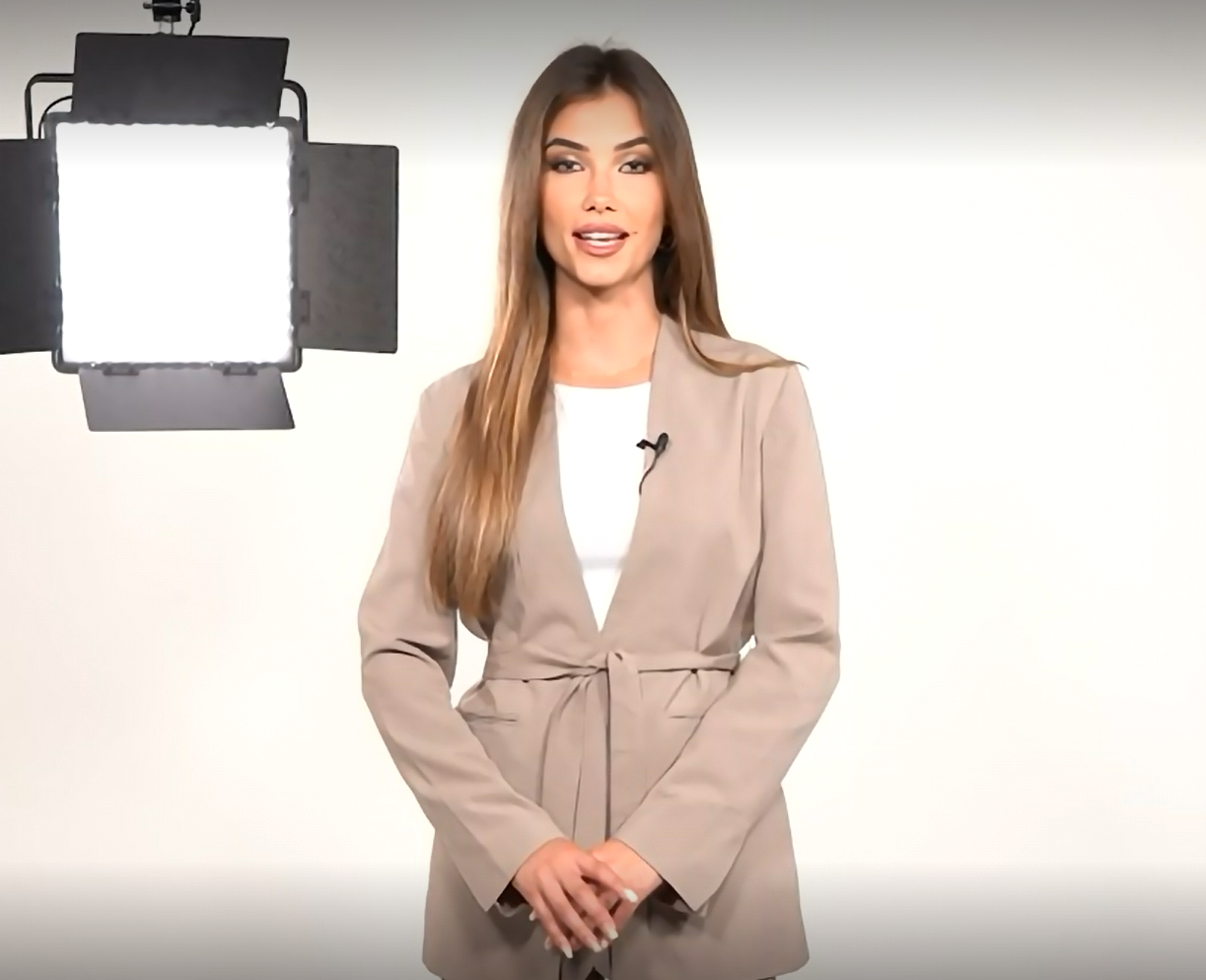Moderátorka Karolína Michalčíková.