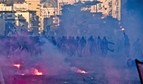 ITALY PROTEST ANTI FASCISM (Clashes during protest against Lega Nord leader Salvini speech in Naples)