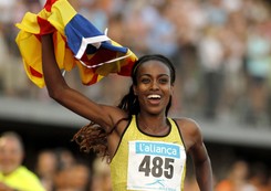 Genzebe Dibaba zrezygnowała ze startu na MŚ. Rekordzistka globu jest kontuzjowana