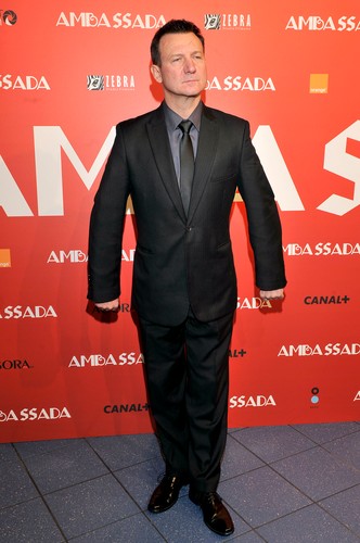 Robert Więckiewicz na premierze filmu 'AmbaSSada'