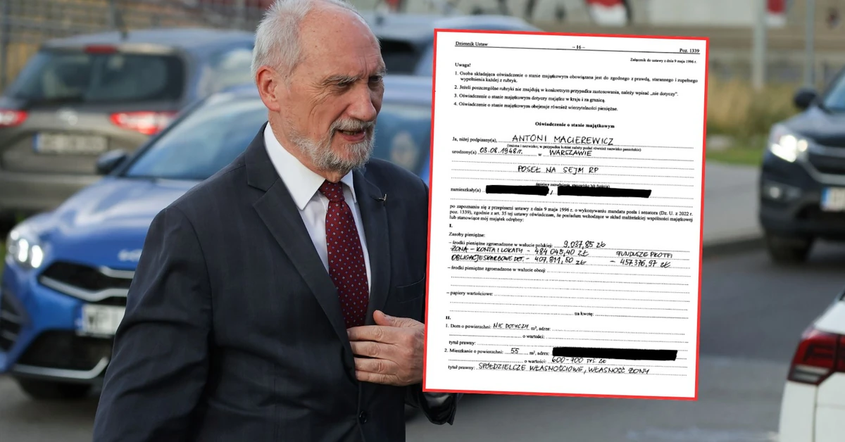 Taka emeryturę ma Antoni Macierewicz. Trudno uwierzyć, ile dostaje co miesiąc z ZUS