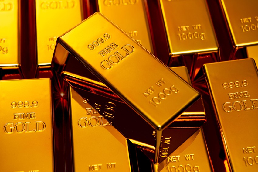 Ilustracija: zlatne poluge