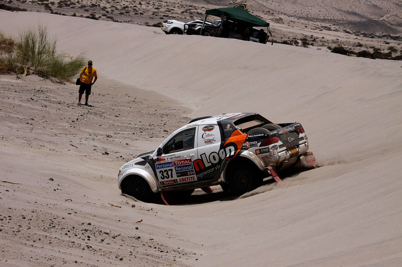 Rajd Dakar 2010: Przygoński 8. (8. etap na żywo, klasyfikacja, foto - Willy Weyens)