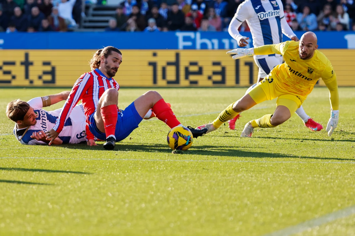 Leganes przerwało zwycięską serię Atletico. Griezmann zmarnował rzut karny