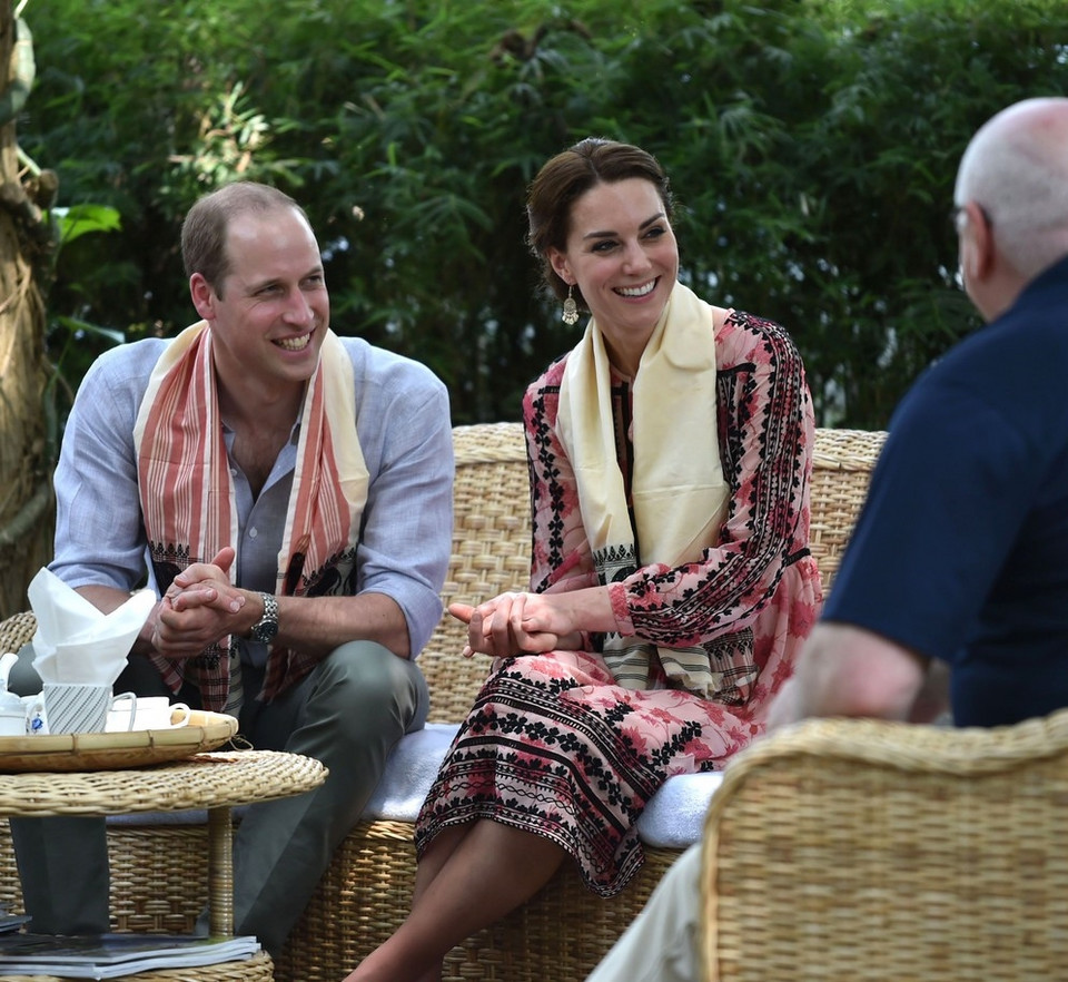 Książę William i księżna Kate z wizytą w Indiach
