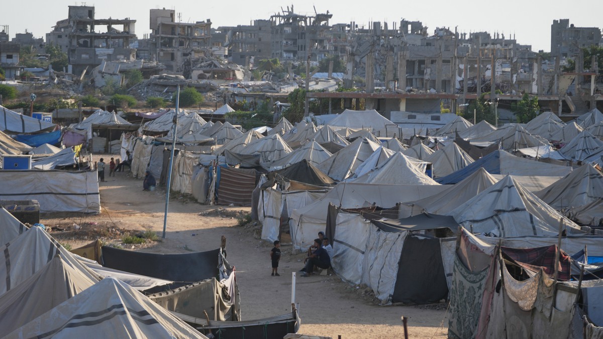 Kamp za raseljene Palestince u Pojasu Gaze