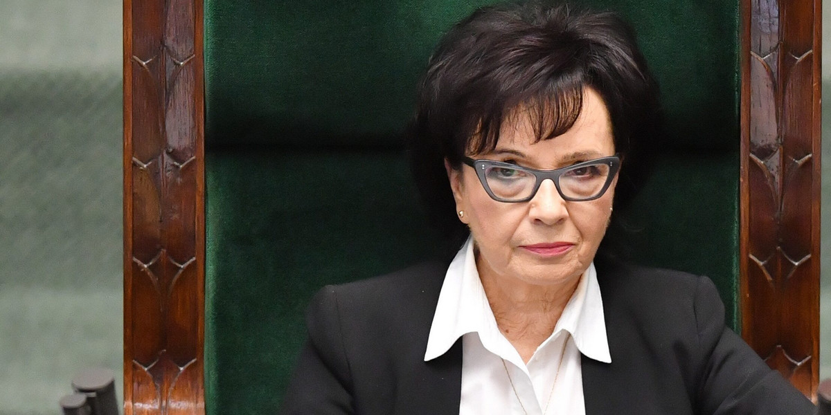 Marszałek Sejmu Elżbieta Witek.
