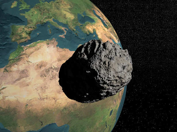 Asteroida przelatuje blisko Ziemi