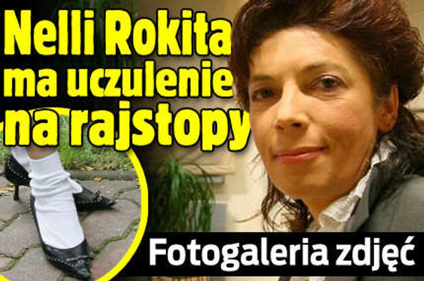 Dramat Nelli Rokity. Ma uczulenie na rajstopy