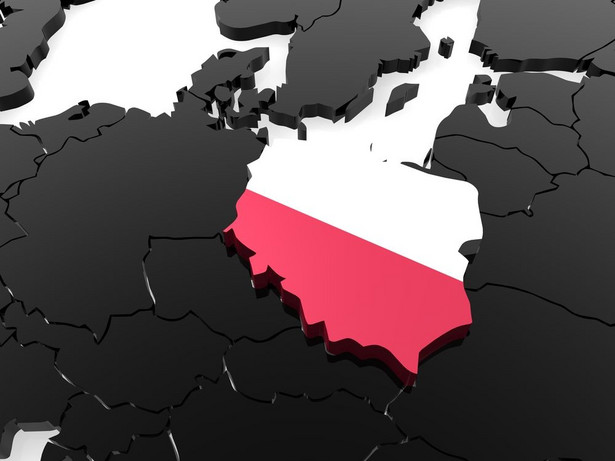 Polska, mapa Europy Fot. Shuttestock
