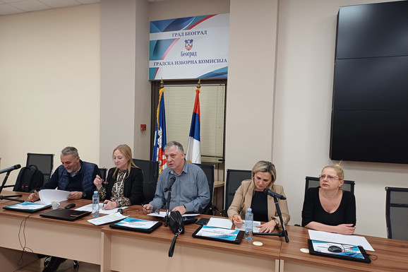 GIK proglasio petu izbornu listu: "1 od 5 miliona - Beogradski front - Ritam grada"