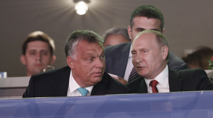 Putyin és Orbán /Fotó: Fuszek Gábor