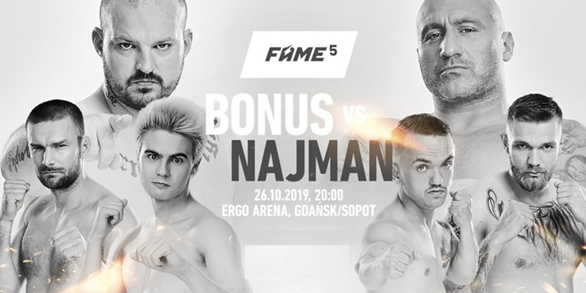 Fame MMA 5. Kto zawalczy? Sprawdź, gdzie oglądać walkę