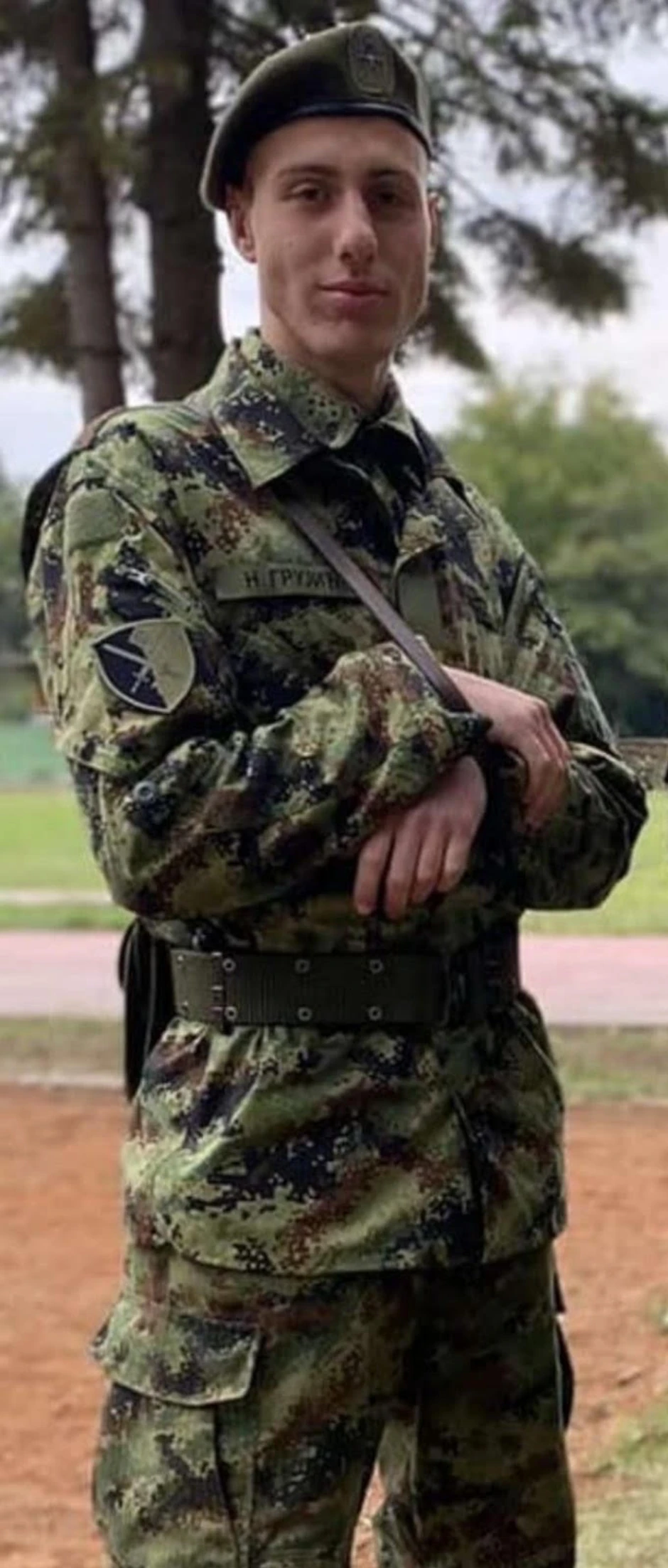 Nikola Grujić, kadet Vojne akademije koji je poginuo u saobraćajnoj nesreći