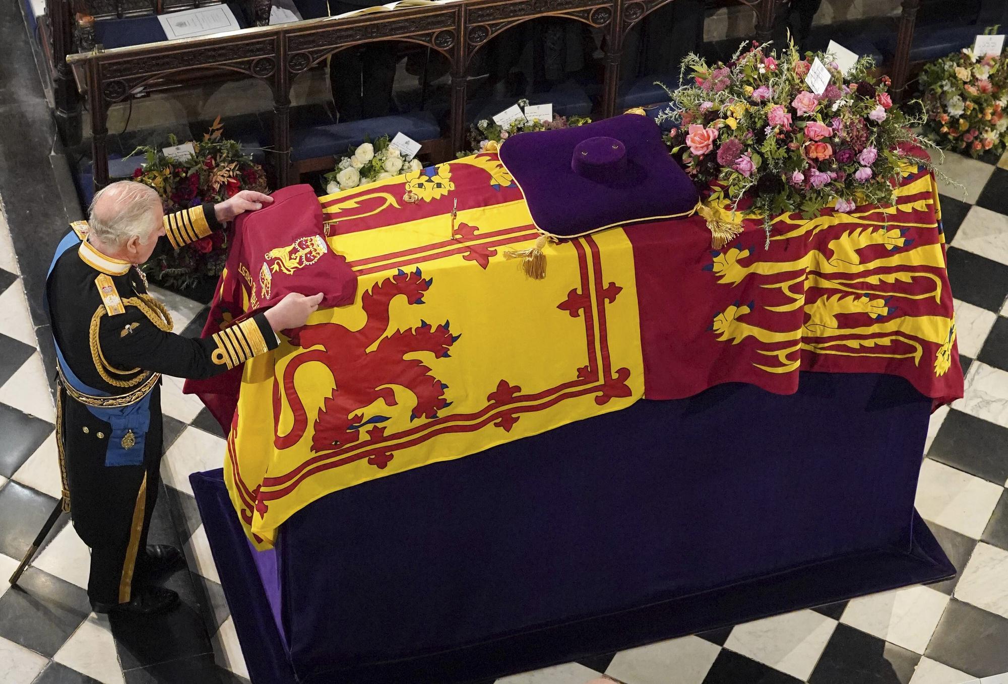 Pohreb kráľovnej Alžbety II..