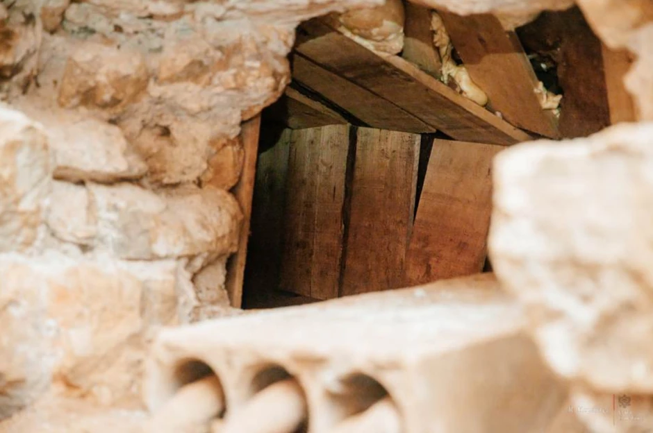 Tunel koji je vodio do depoa Višeg suda