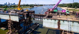 Remont Mostu Łazienkowskiego. Zobacz, na jakim etapie są prace remontowe [ZDJĘCIA]