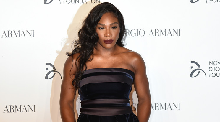 Serena Williams a pályán sikeres, s divattervezőként is egyre híresebb. Most elrabolták a csinos bajnoknő szívét /Fotó: AFP