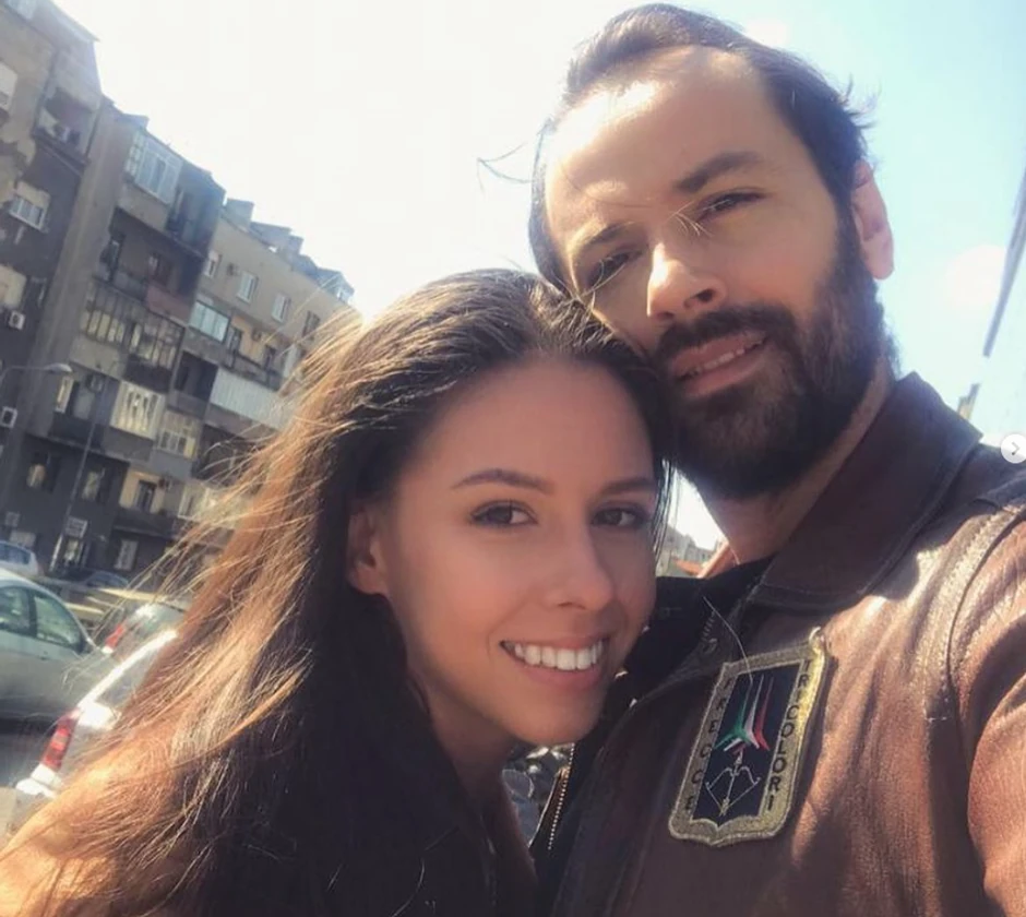 Dušan Kaličanin sa ženom