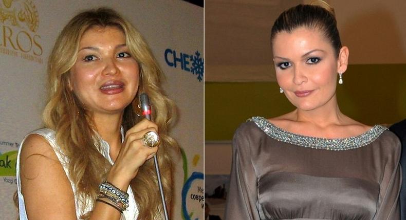Gulnara Karimova, left, has feuded publicly in recent years with her sister Lola