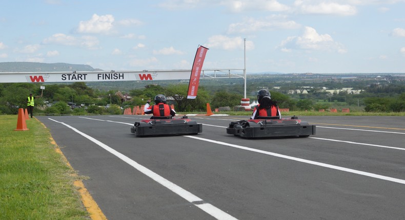 Johnnie Walker Go Kart Championship dubbed Kenya Racing Festival. (George Tubei)