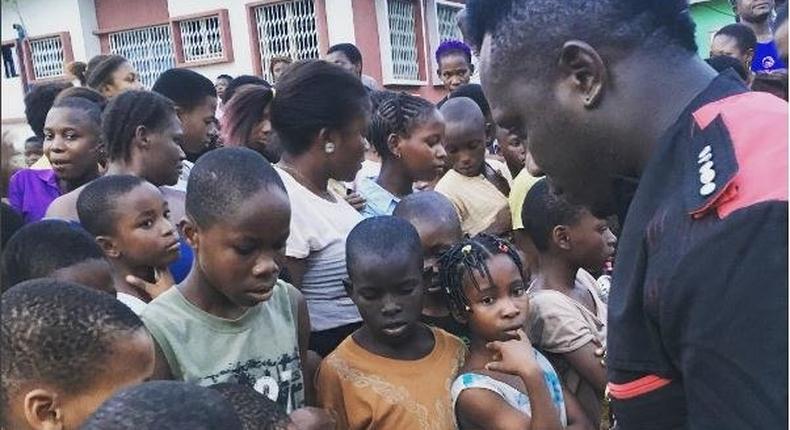 Duncan Mighty gives back to community