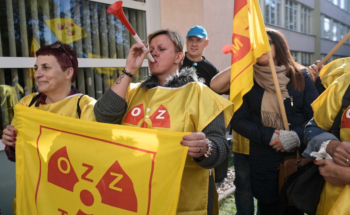 Protest fizjoterapeutów
