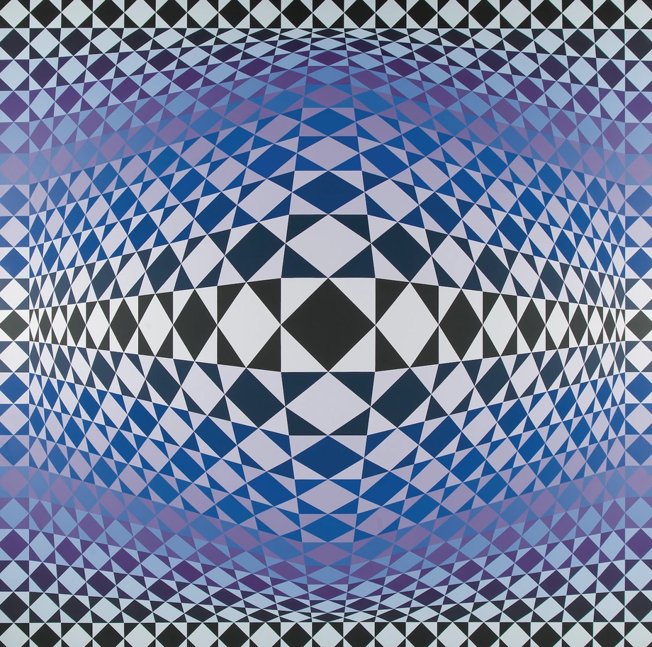 1 920 000 zł, Victor Vasarely – Zig Zag, 1986