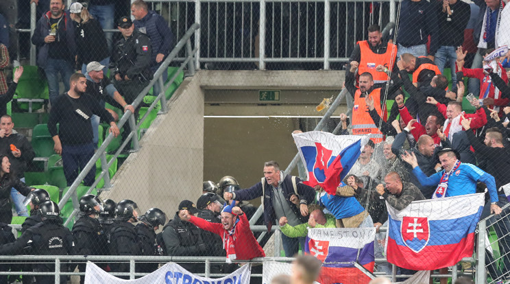 Bekérették a pozsonyi magyar nagykövetet a magyar–szlovák válogatott labdarúgó-mérkőzés miatt /Fotó: Varga Imre