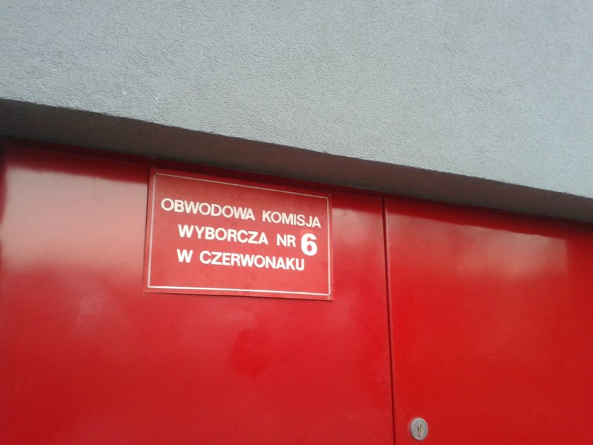 Nietypowa komisja wyborcza w Czerwonaku