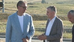 Aleksandar Vučić obilazi radove na obilaznici oko Zlatibora