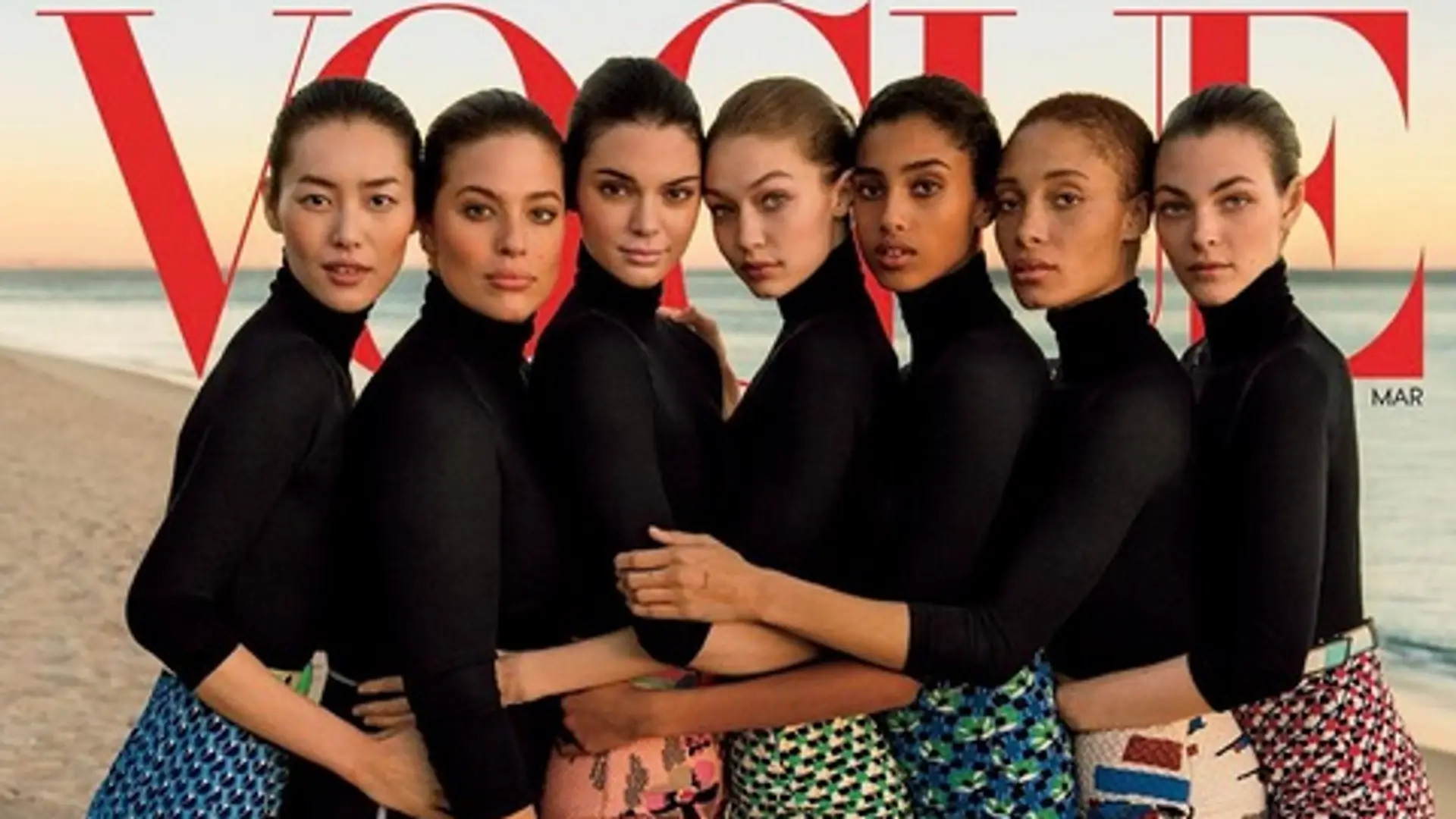 Modelka plus size na okładce Vogue'a razem z Kendall Jenner i Gigi Hadid