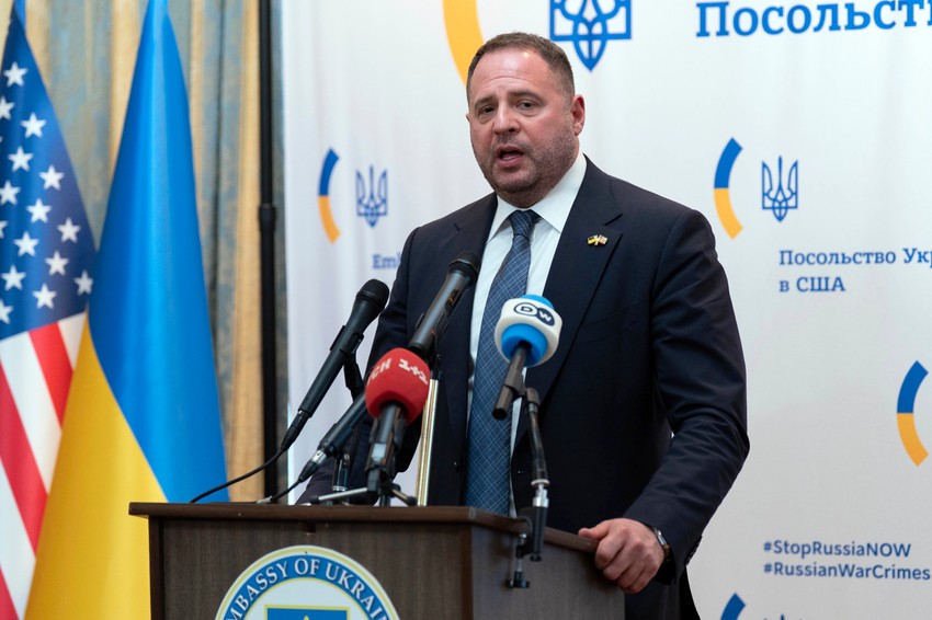 Andrij Jermak u Vašingtonu 4. juna