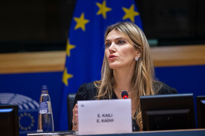 Wiceprzewodnicząca Parlamentu Europejskiego Eva Kaili