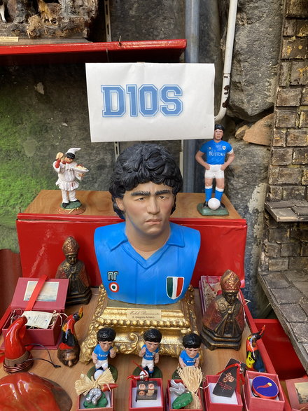 Maradona jest tu "bogiem"