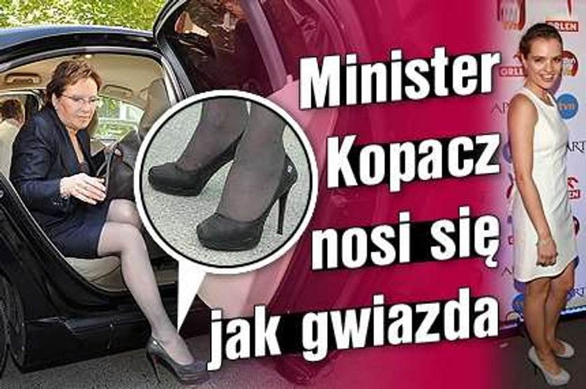 Kopacz nosi się jak gwiazda