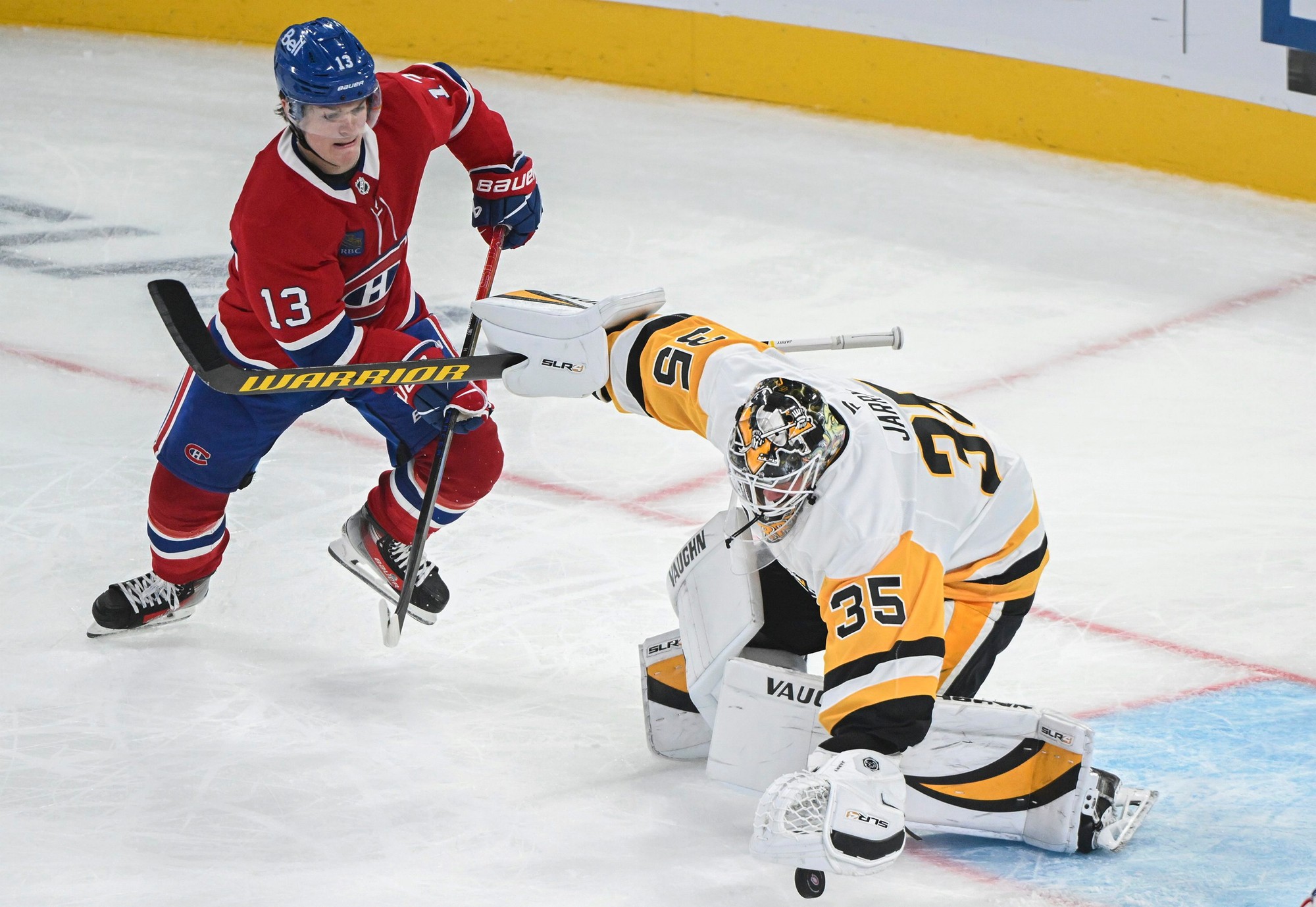 Zápas NHL: Montreal Canadiens - Pittsburgh Penguins.