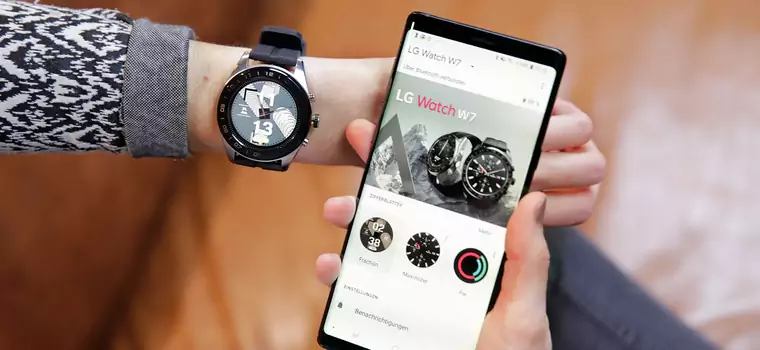 LG Watch W7 - testujemy hybrydę zegarka i smartwatcha