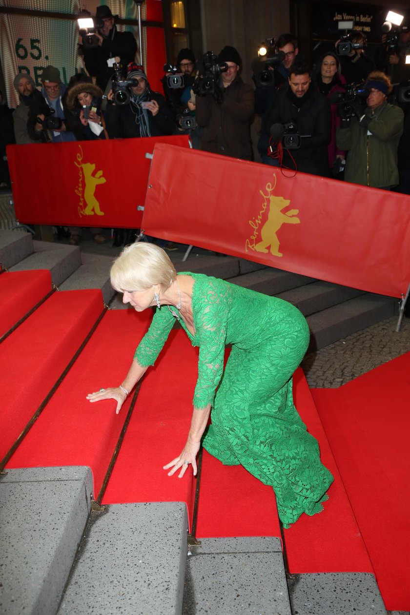 Helen Mirren na festiwalu w Berlinie