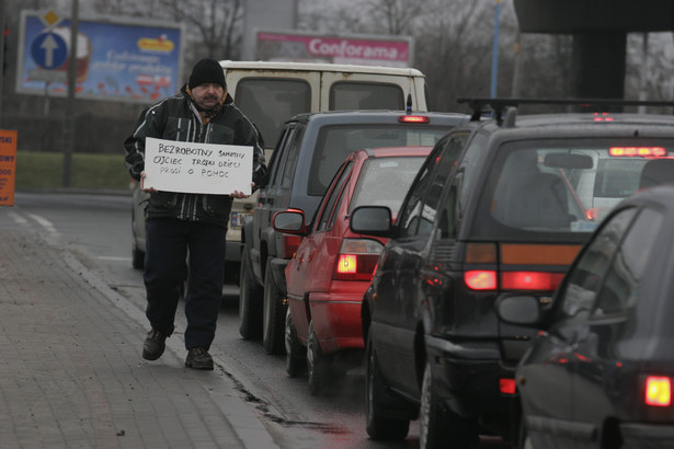 Żebrak zarabia 10 tysięcy miesięcznie