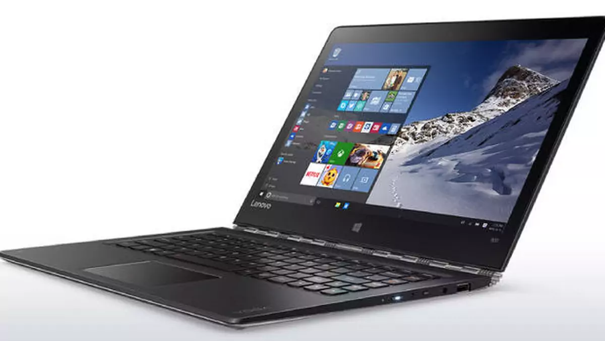Lenovo Yoga 900-13 oficjalnie. Konkretna hybryda z Intel Skylake i Windows 10