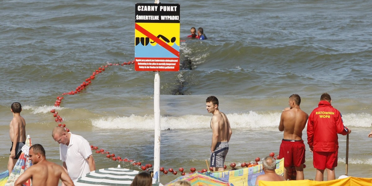 Na plaży koło Łeby znaleziono zwłoki dziecka