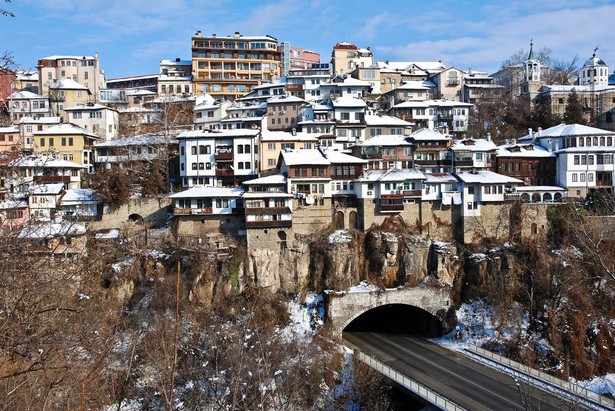 Bułgaria Północno-Środkowa, miasteczko Veliko Tarnovo.