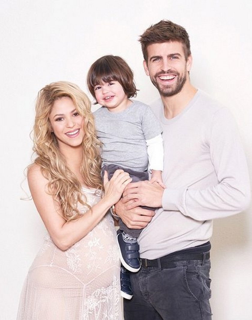 Shakira, Gerard Pique i Milan
