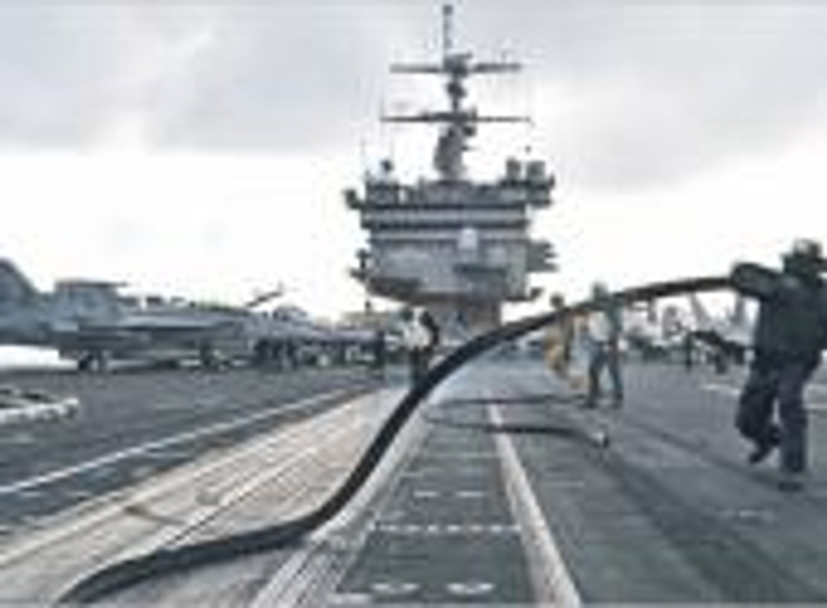 Amerykanie mają lotniskowce na morzach Czerwonym i Arabskim. W regionie znajduje się jeszcze VI Flota w Neapolu Fot. U.S. Navy photo