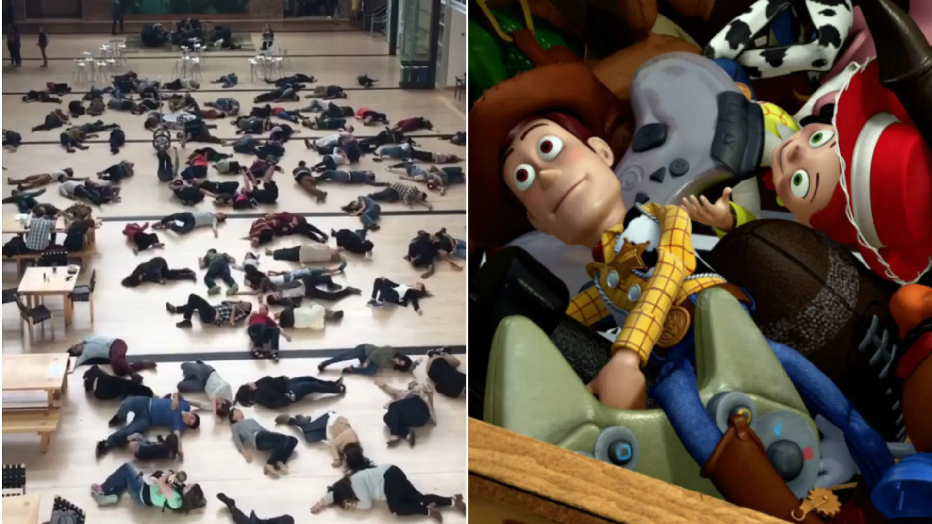 "Idzie Andy!" – na to hasło uczestnicy nowego wyzwania upadają na ziemię jak zabawki z "Toy Story"