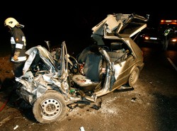 Policja szokuje filmem z wypadków