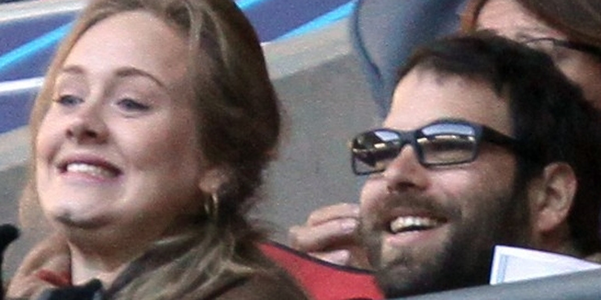 Adele i Simon Konecki