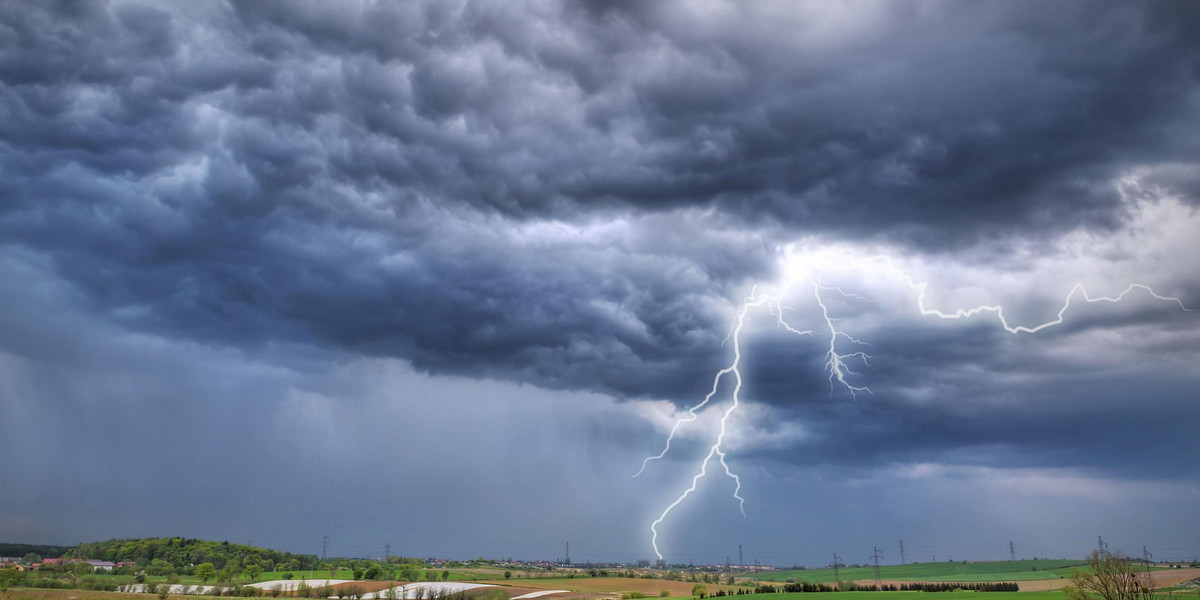 Wysokim temperaturom mogą towarzyszyć burze