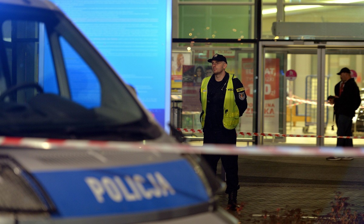 Miejsce ataku nożownika w Stalowej Woli